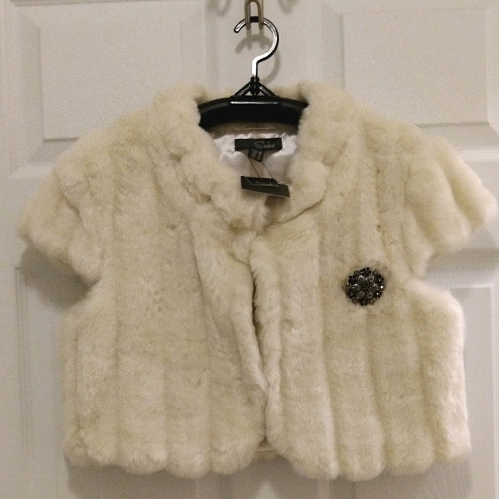 New Suka fun fur vest - NWOT